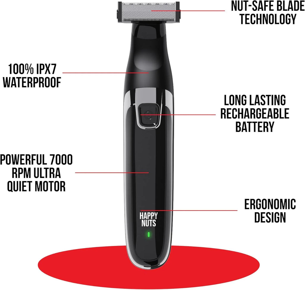 HAPPY NUTS The Ballber锟斤拷 Electric Body Hair Trimmer for Men