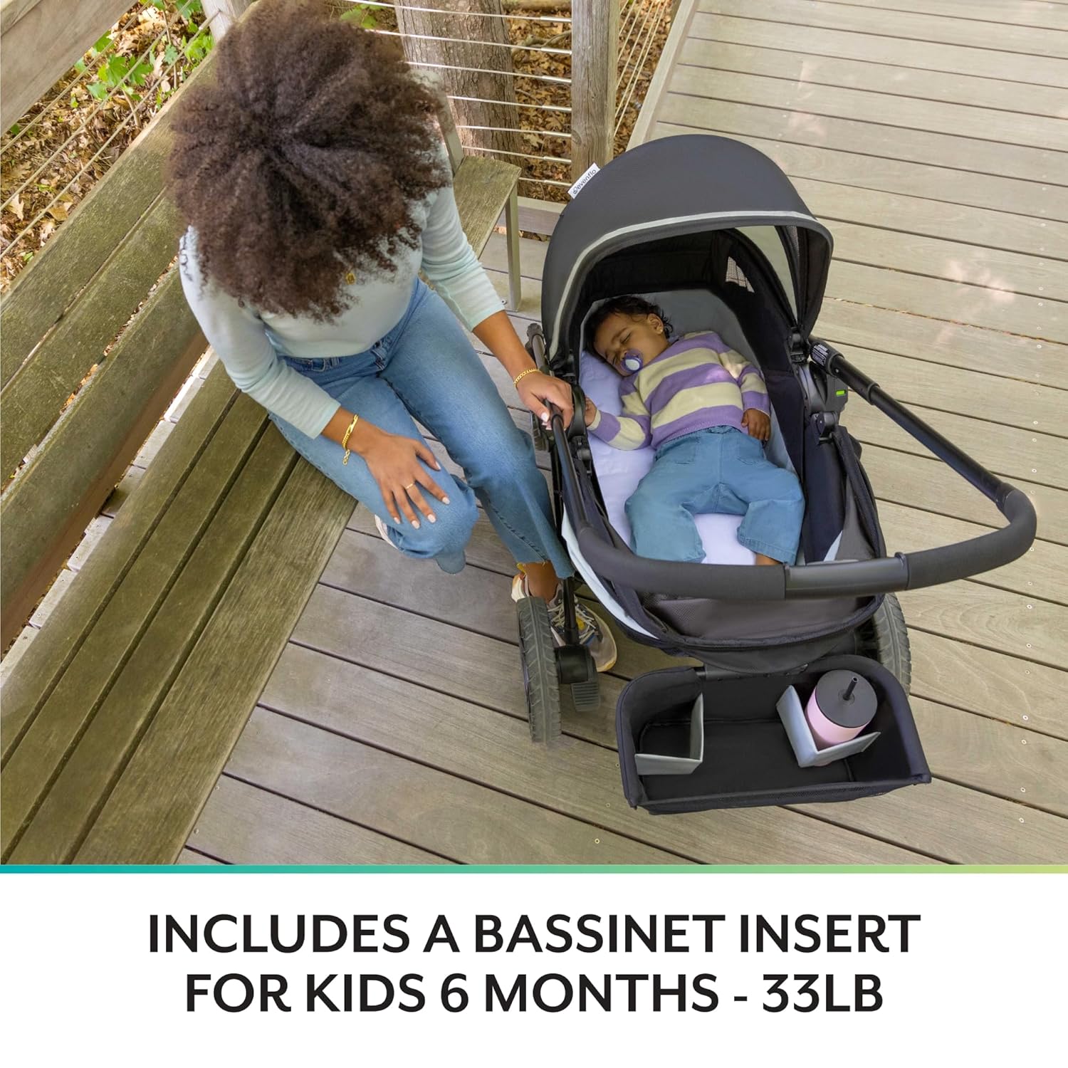 EVENFLO Pivot Xplore All-Terrain Stroller Wagon - Gray