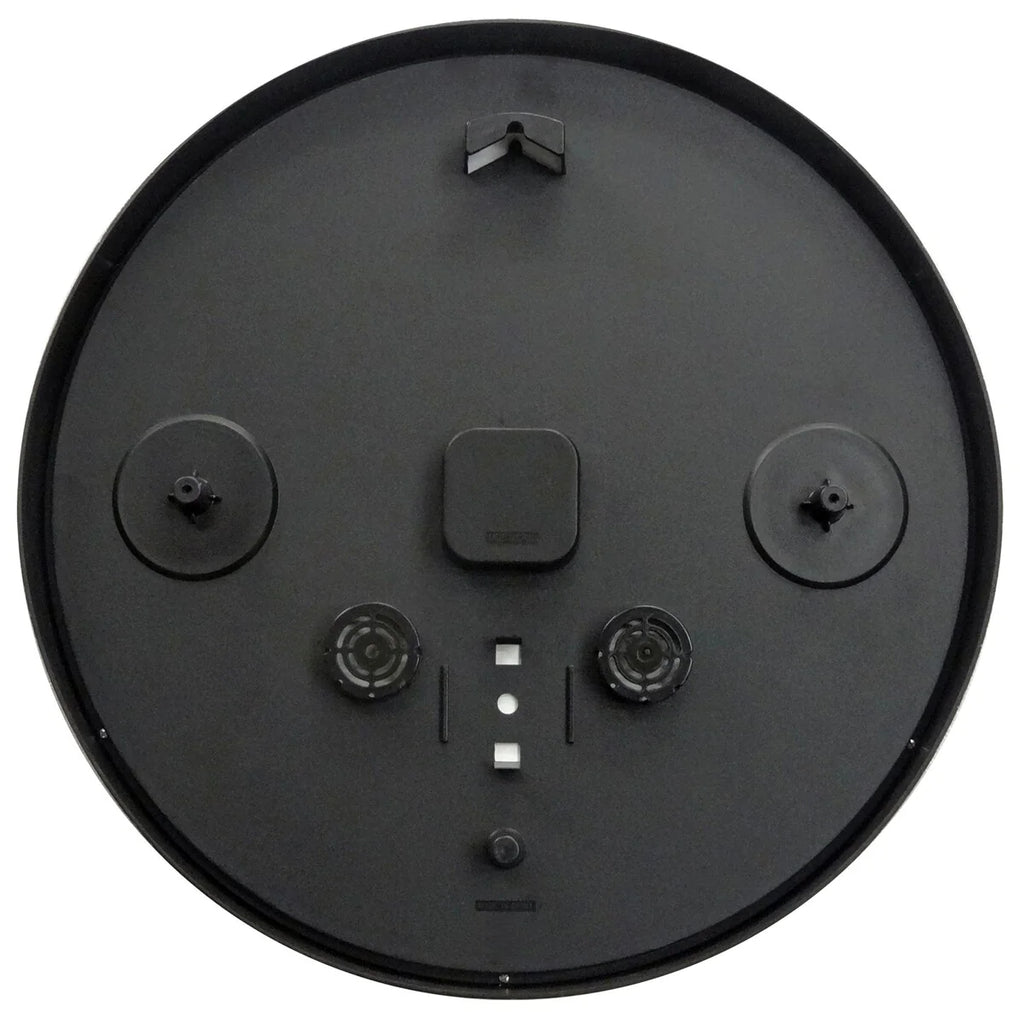FirsTime & Co. Park Outdoor Wall Clock, American Crafted, Oil Rubbed Bronze, Plastic, 18 x 2 x 18 in