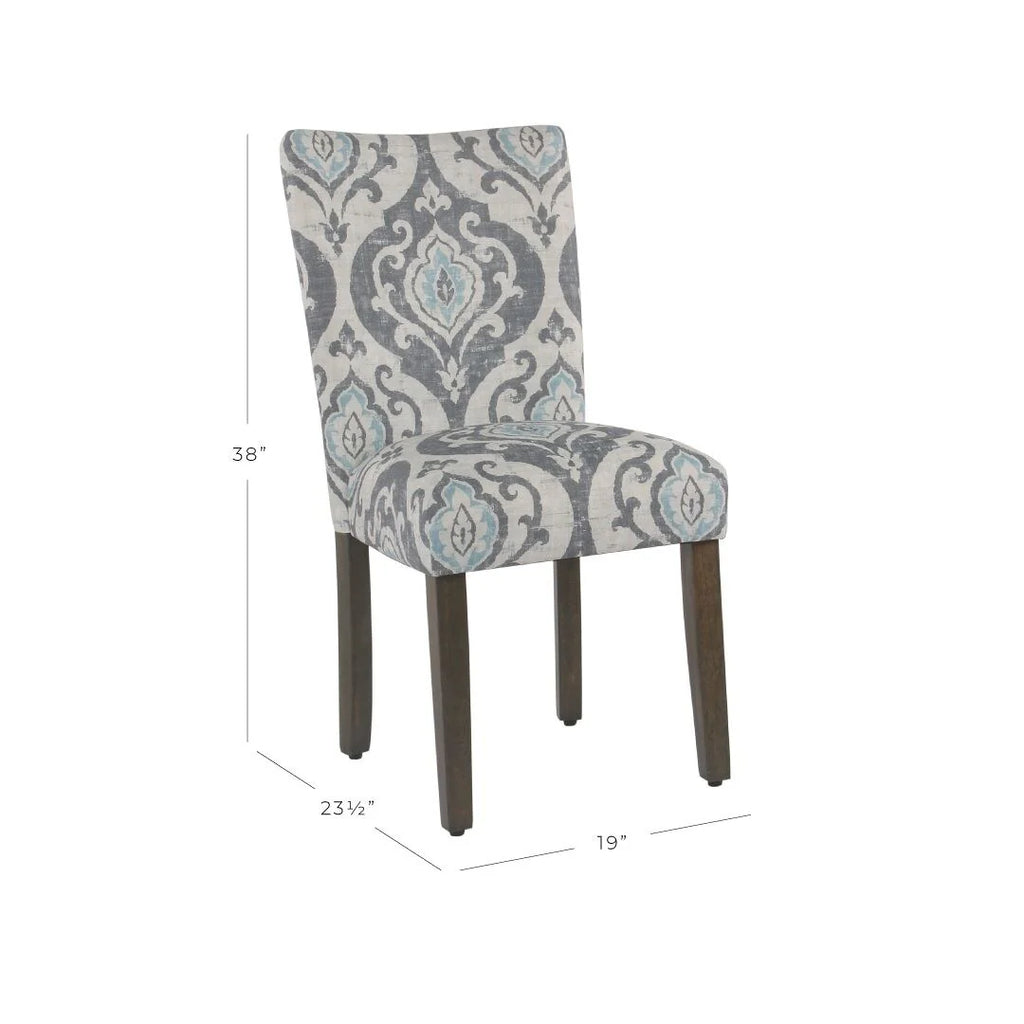 HomePop Classic Parsons Medallion Dining Chair (Set of 2)
