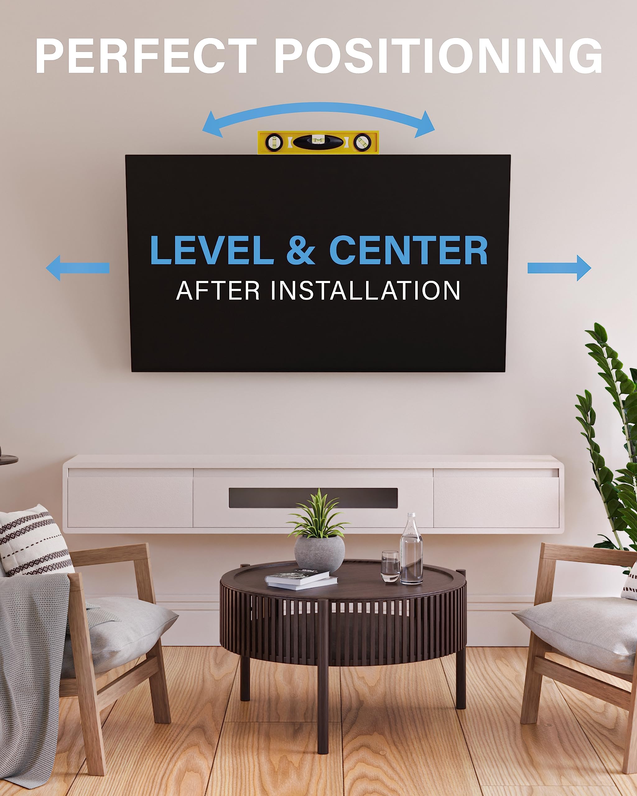 SANUS Tilting TV Wall Mount for Large TVs Up to 90锟斤拷