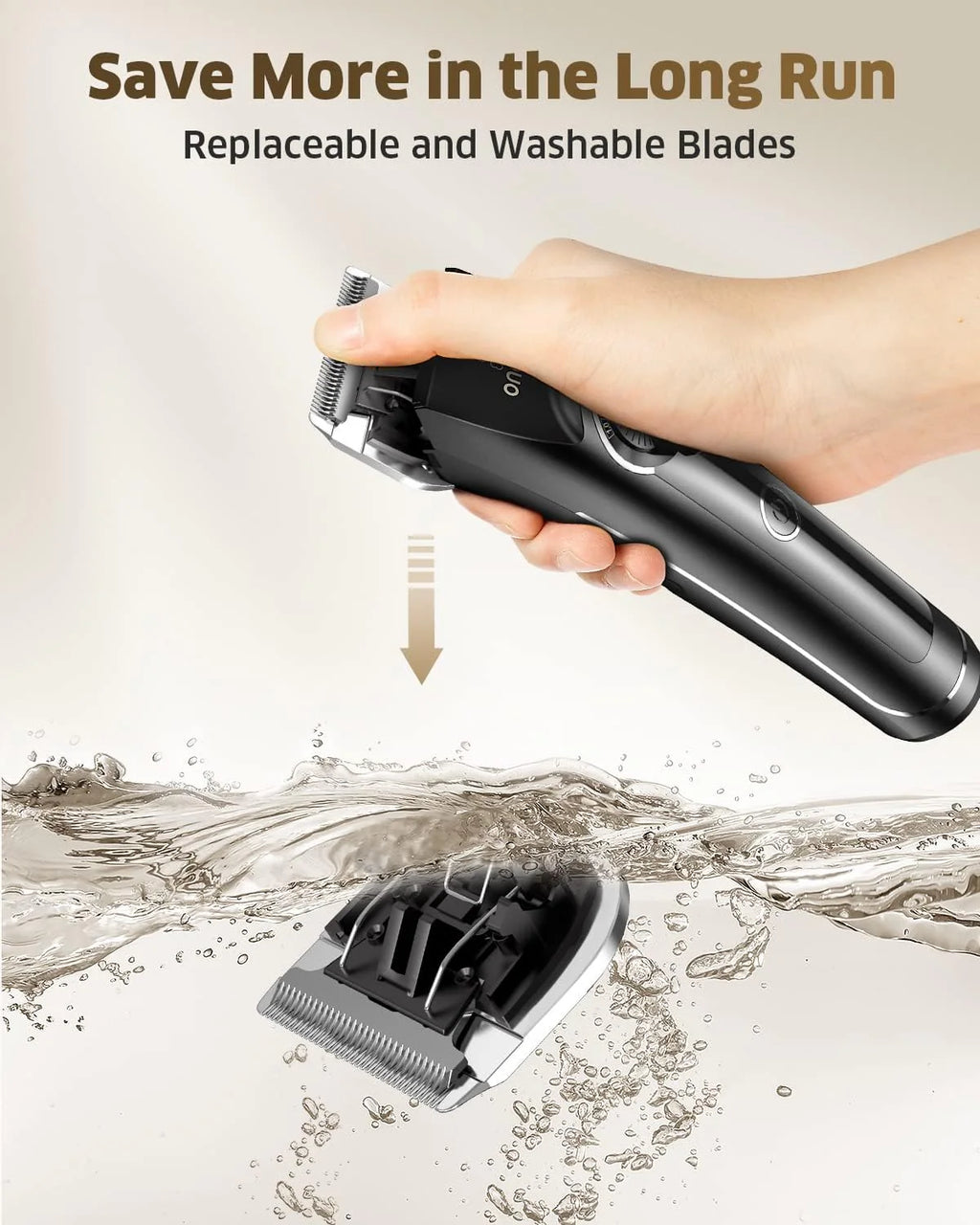 oneisall Dog Clippers for Grooming Doodles Poodles Thick Curly Hair