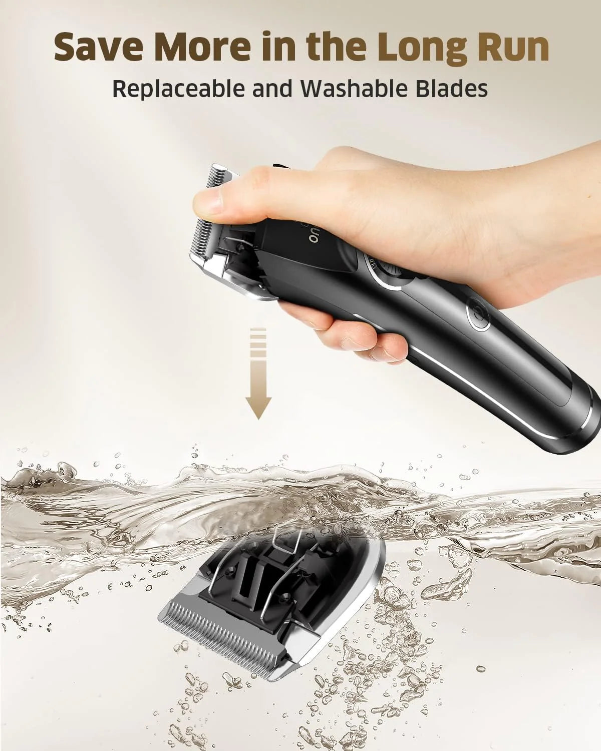 oneisall Dog Clippers for Grooming Doodles Poodles Thick Curly Hair