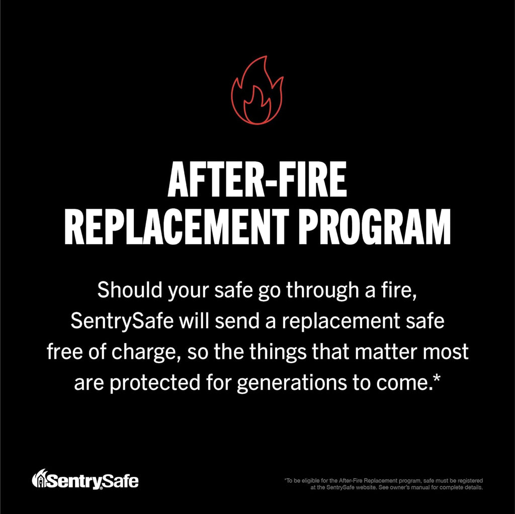 SENTRYSAFE Waterproof Fireproof Alloy Steel Digital Safe 1.23 cu ft